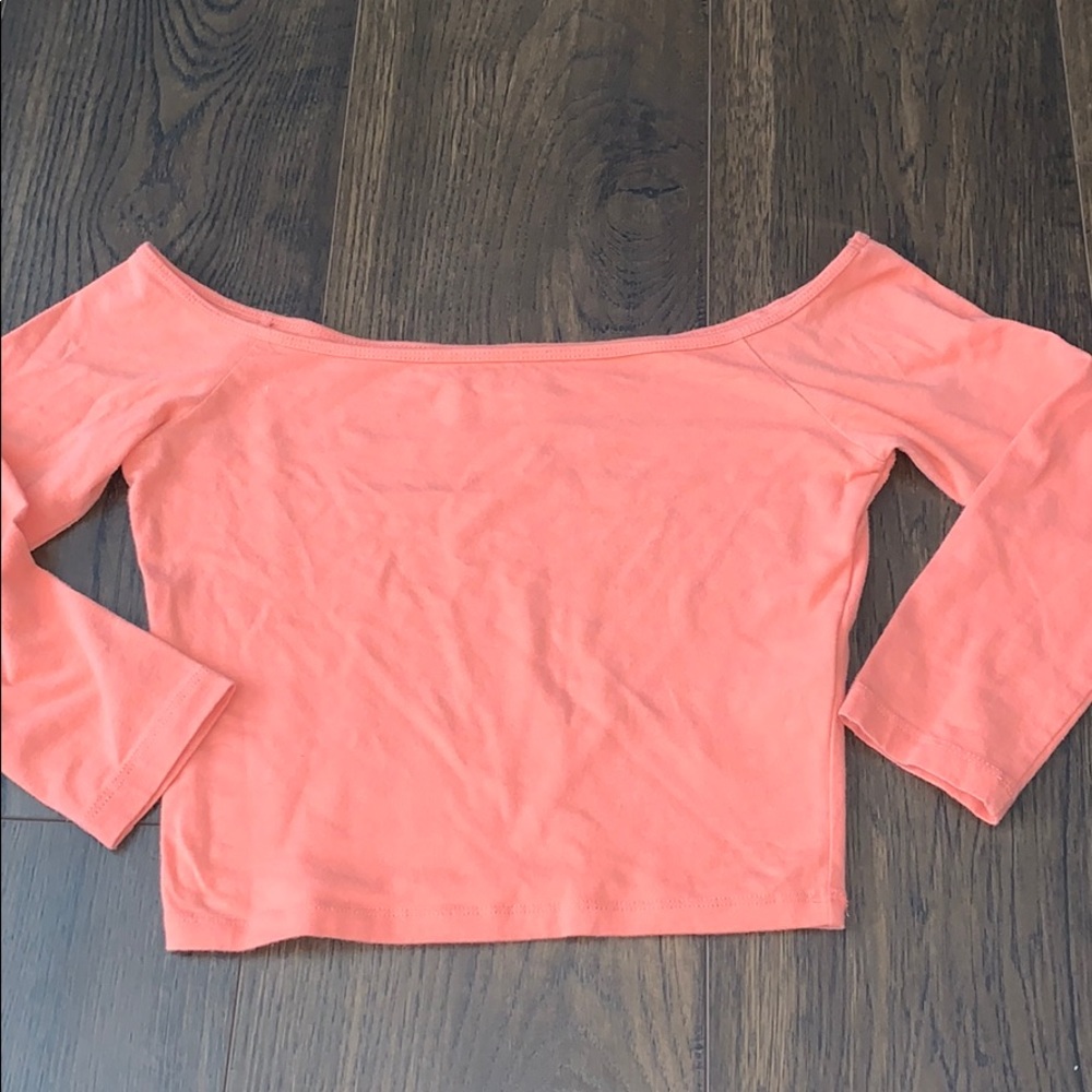 Hollister Off-Shoulder Crop Top